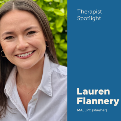 Therapist Spotlight: Lauren Flannery